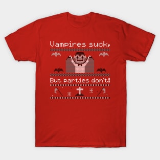 Vampires suck, but parties don't! T-Shirt